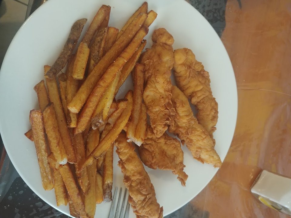 Chicken Strips and Fries